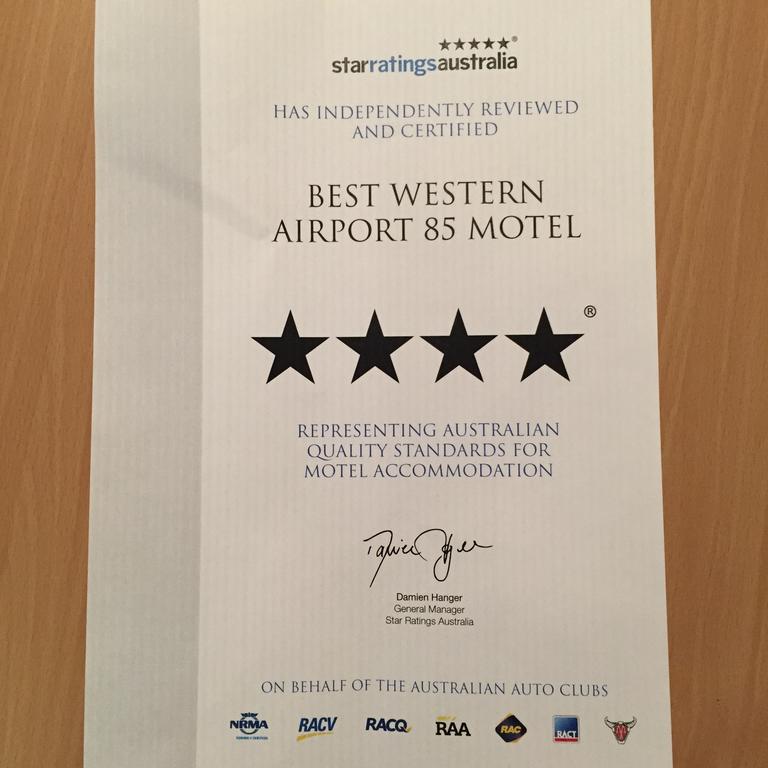 Best Western Airport 85 Motel Brisbane Eksteriør bilde